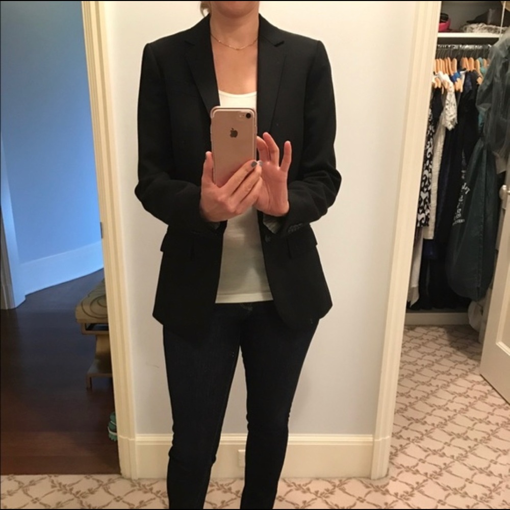 Ludlow wool jacket double breast classic coat blazer long sleeve suit